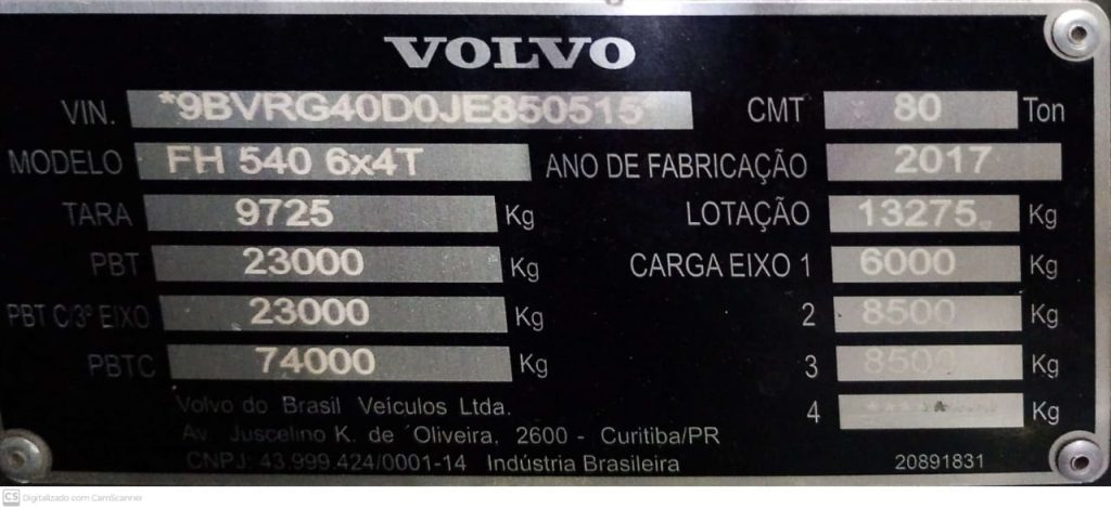 VOLVO FH 540